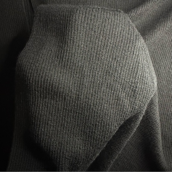 All Saints Black Merino Wool Sweater size Large - Picture 11 of 12